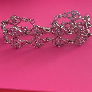 Silver Rhinestone Bracelet